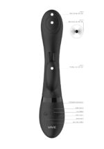 Wibrator - Pulse G-spot Rabbit - Black - obrazek 10