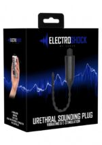 Elektrostymulator BDSM Vibrating Urethral Sounding - Black - obrazek 3
