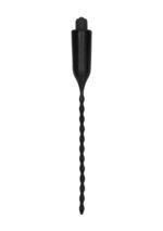 Elektrostymulator BDSM Vibrating Urethral Sounding - Black - obrazek 8