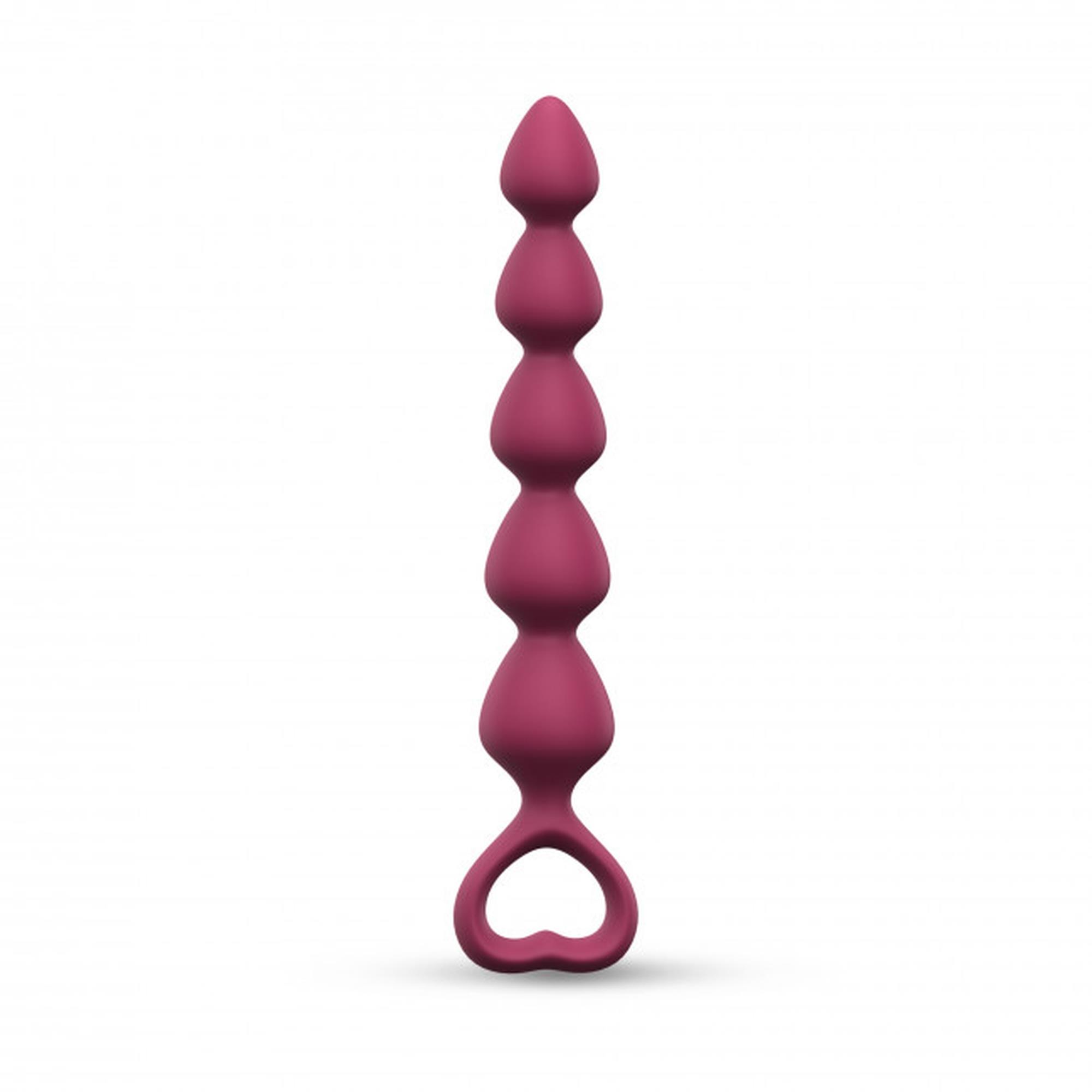 2307202568802bf904b41.jpeg Zatyczka analna silikonowa giętka kulki gejszy S-L - obrazek 1