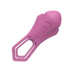 Wibrujący pierścień na penisa jądra sex masażer - obrazek 5