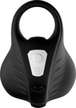 Pierścień wibrujący na penisa z wypustką na pilota - obrazek 3