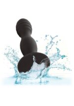 Korek analny plug żebrowany z przyssawką sex anal - obrazek 5