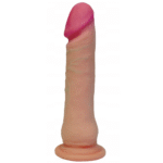 Żylasty realistyczny penis z przyssawką dildo 18cm - obrazek 8
