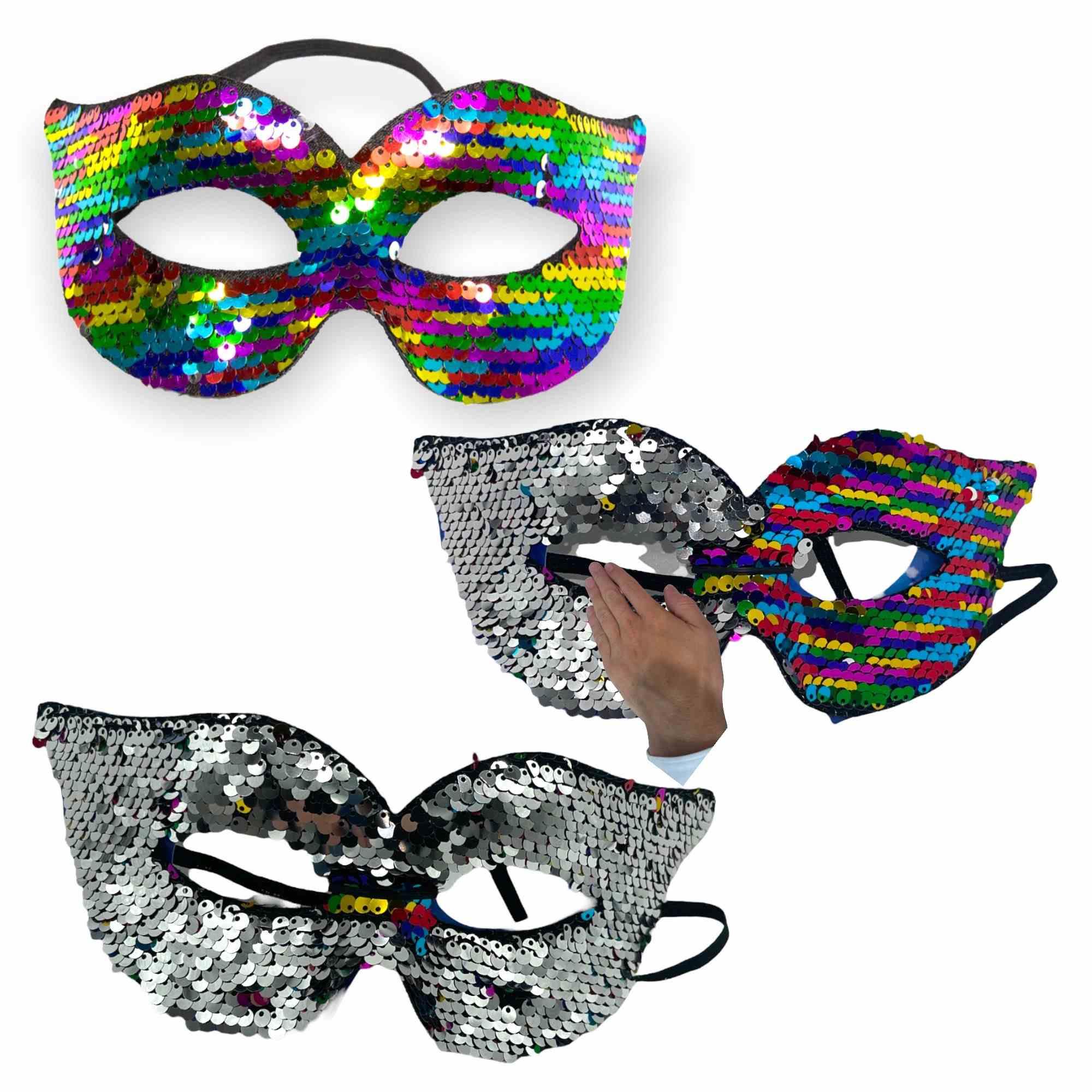 2307202568805ec71000b.jpeg Maska-Rainbow Mask Chageable Colours - obrazek 1