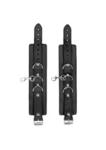 Bonded Leather Collar With Hand Cuffs - obrazek 4