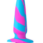 Kolorowy silikonowy korek zatyczka analna plug