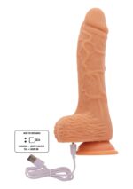 Realistyczne dildo mocna przyssawka sztuczny penis - obrazek 5