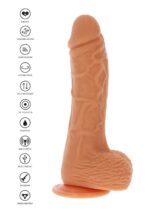 Realistyczne dildo mocna przyssawka sztuczny penis - obrazek 7