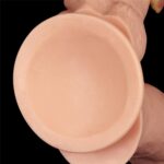 Podwójne potężne dildo do sexu wyżyłowane 33 cm - obrazek 9