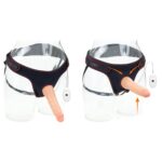 Majtki strap-on w zestawie z wibrującym dildo 19cm - obrazek 8