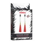 Nakładki na sutki czerwone słodkie frędzelki - obrazek 6