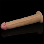 Realistyczne silikonowe żylaste sex dildo 26 cm - obrazek 9