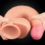 Ogromne dildo realistyczny wygląd przyssawka 30 cm - obrazek 6