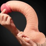 Ogromne dildo realistyczny wygląd przyssawka 30 cm - obrazek 9
