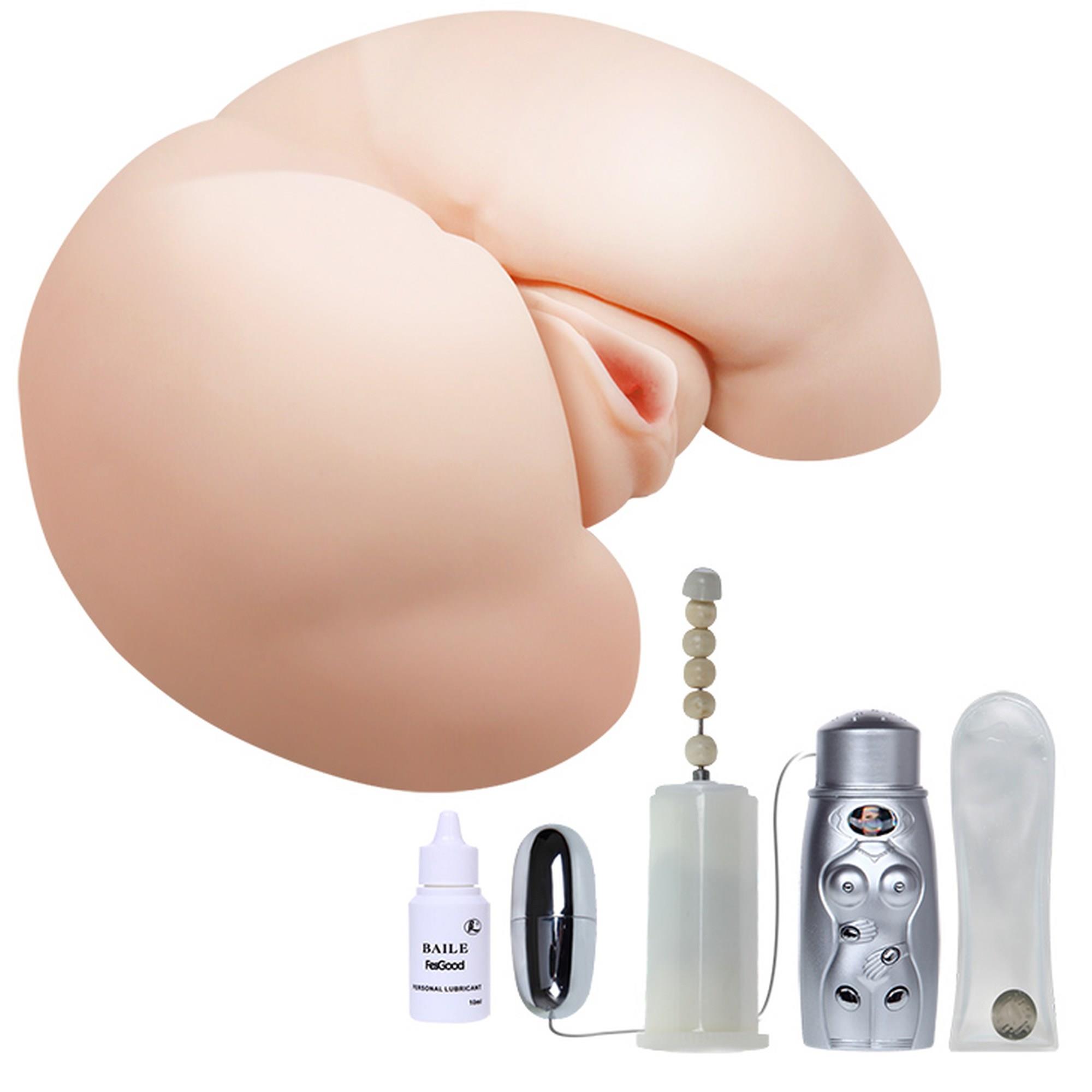 230720256880dfbb02c5d.jpeg BAILE- VAGINA AND ASS, Vibration Rotation Heating function Sex talk - obrazek 1