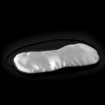 Erotyczna opaska na oczy wyuzdana zabawa czarna - obrazek 3