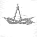 Czarna maska do sado maso BDSM z czerwona wstążką - obrazek 8