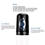 Elektryczna pompka na penisa z końcówka cipki - obrazek 5