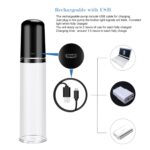 Elektryczna pompka na penisa z końcówka cipki - obrazek 6