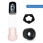 Elektryczna pompka na penisa z końcówka cipki - obrazek 7