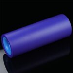 Fioletowy masturbator z szeregiem wypustek 19 cm - obrazek 5