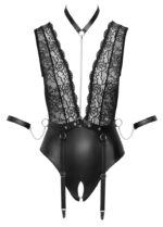 Body Bondage seksowne z koronką i paskami XL BDSM - obrazek 10