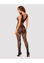 Bodystocking seksowny otwarty krok siateczka S/M/L - obrazek 5