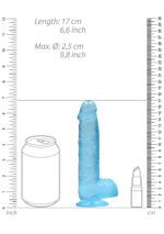 Realistic Dildo with Balls - 6""/ 15 cm - obrazek 8