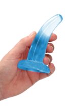 Małe gumowe dildo z mocną przyssawką 11,2 cm - obrazek 4