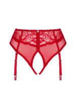 Figi otwarte w kroku z paskami do pończoch XL/2XL - obrazek 8