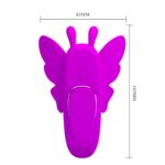 Wibrator motylkowy różowy idealny dodatek do sexu - obrazek 8