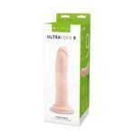 Realistyczne żylaste dildo z przyssawką 23 cm - obrazek 3