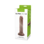 Realistyczny silikonowy penis z przyssawką 20,5 cm - obrazek 3