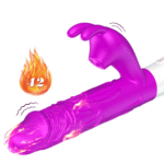 Wibrator podgrzewany ssący królik sex masażer - obrazek 9