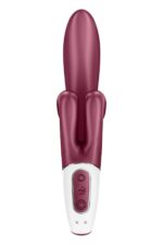 Wibrator króliczek Satisfyer Touch Me bordowy - obrazek 8