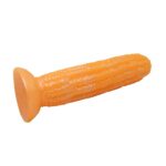 Kolba kukurydzy dildo do zabawy z przyssawką 17 cm - obrazek 3